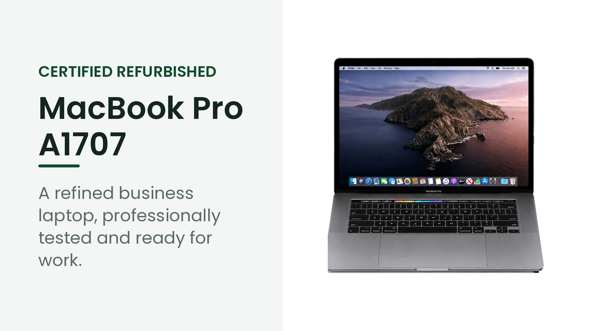 Apple MacBook Pro A1707 refurbished business laptop