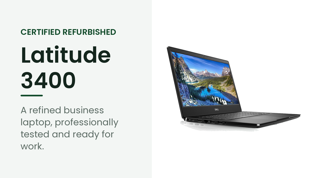 Dell Latitude 3400 refurbished business laptop