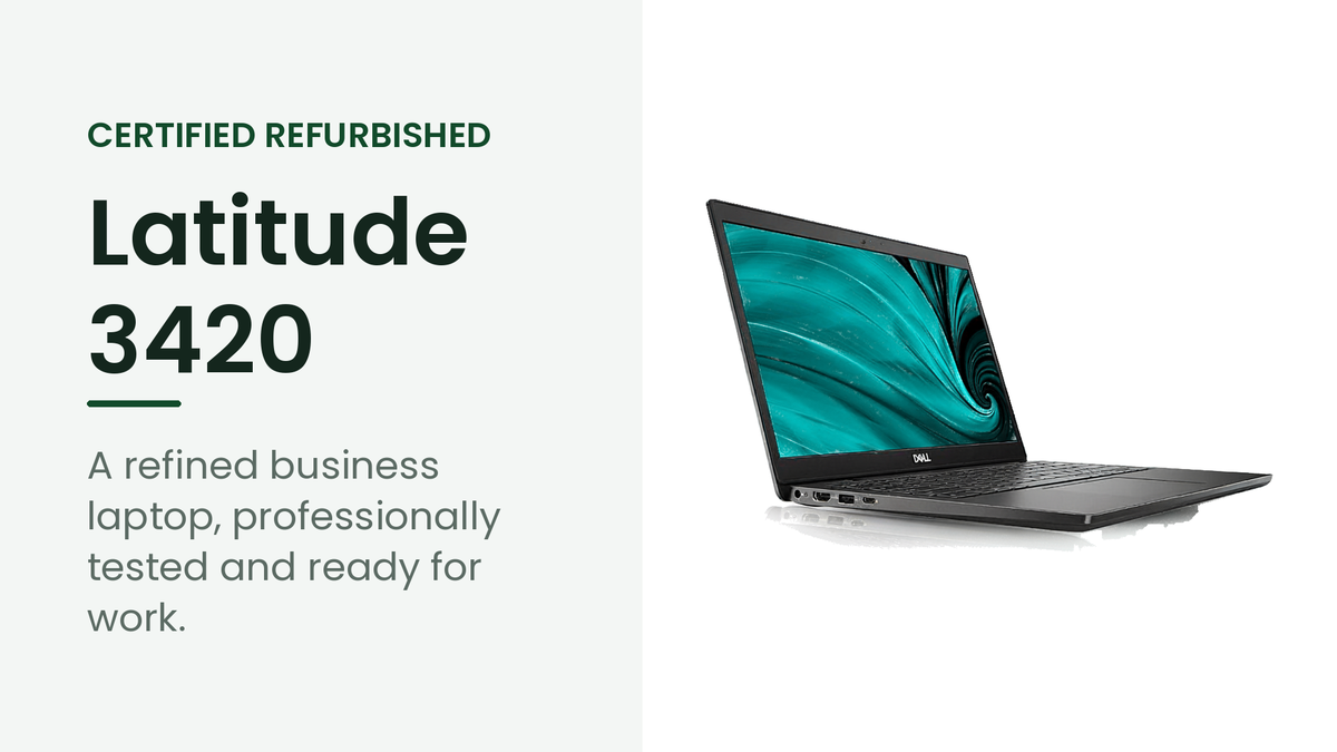 Dell Latitude 3420 refurbished business laptop