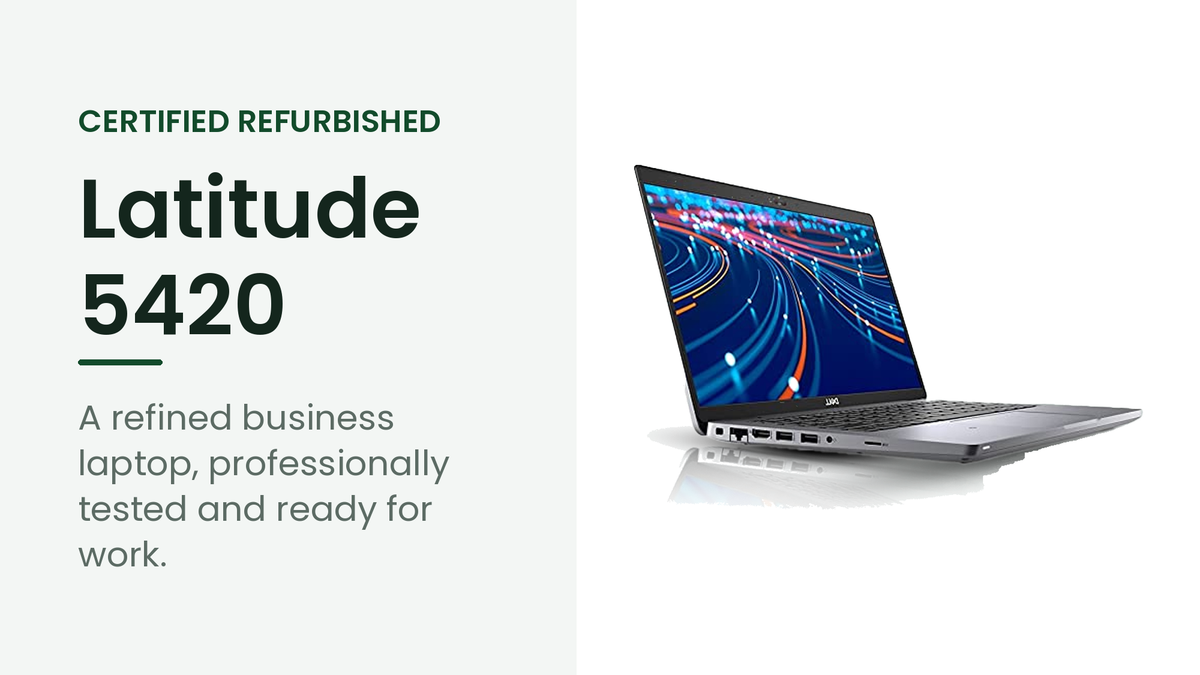 Dell Latitude 5420 refurbished business laptop