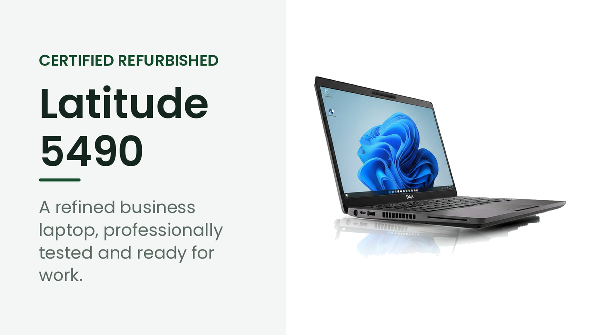 Dell Latitude 5490 refurbished business laptop