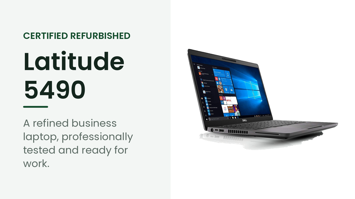 Dell Latitude 5490 refurbished business laptop
