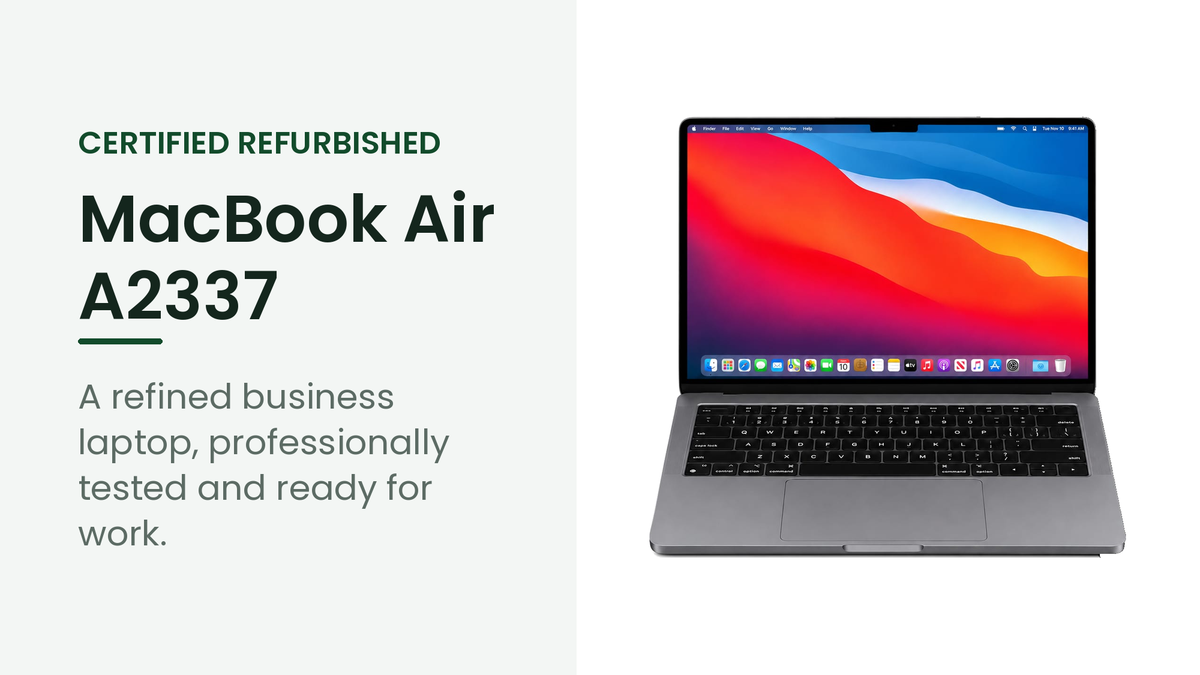 Apple MacBook Air A2337 refurbished business laptop