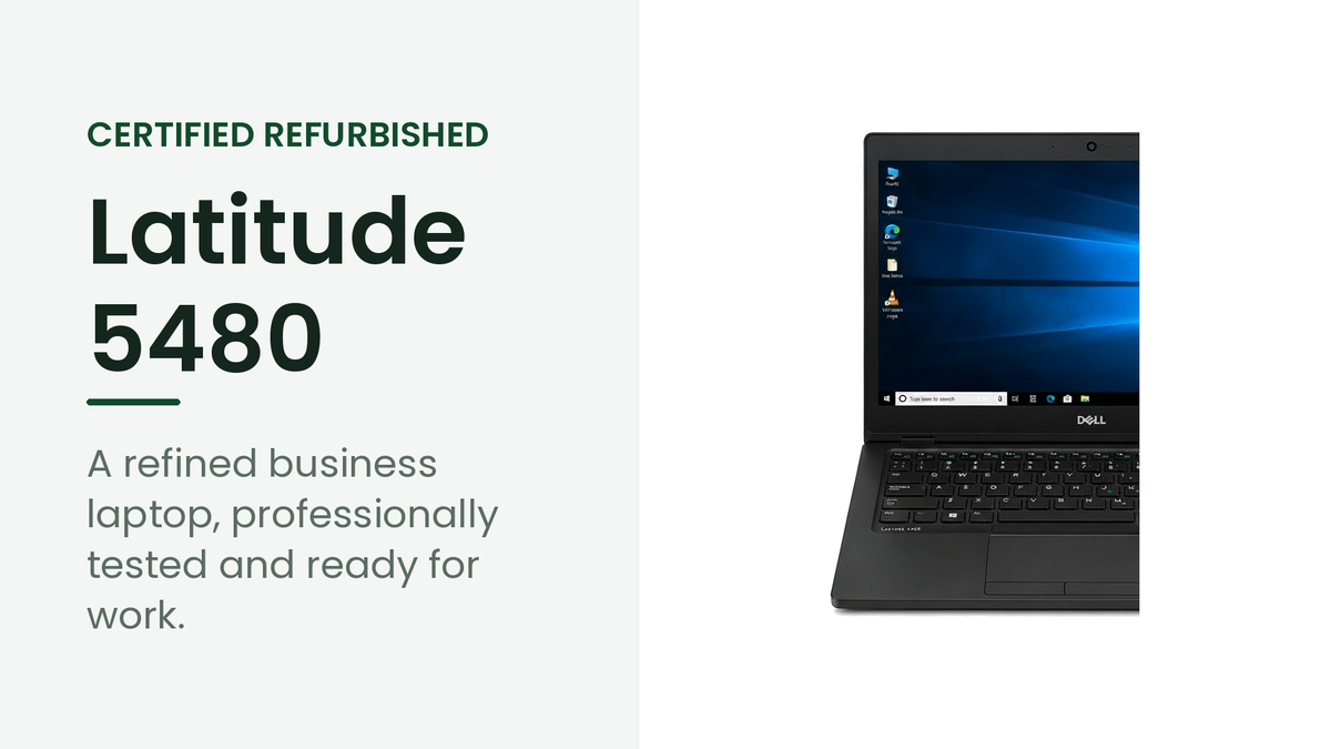 Dell Latitude 5480 refurbished business laptop