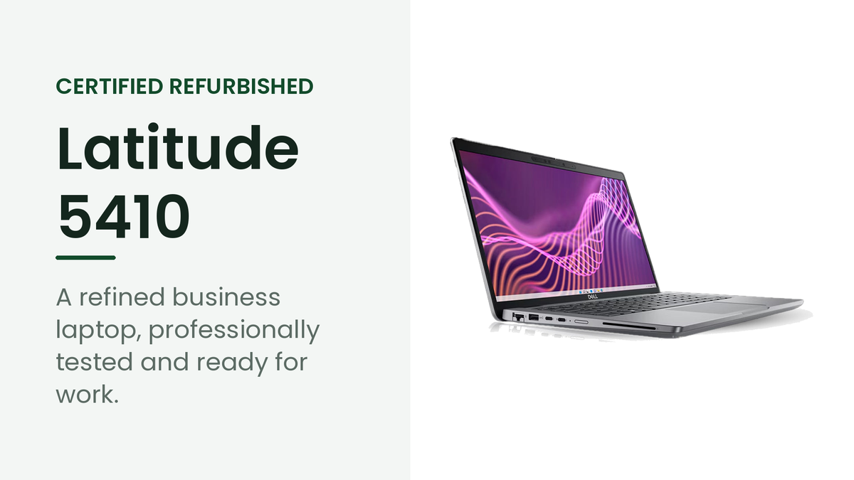 Dell Latitude 5410 refurbished business laptop