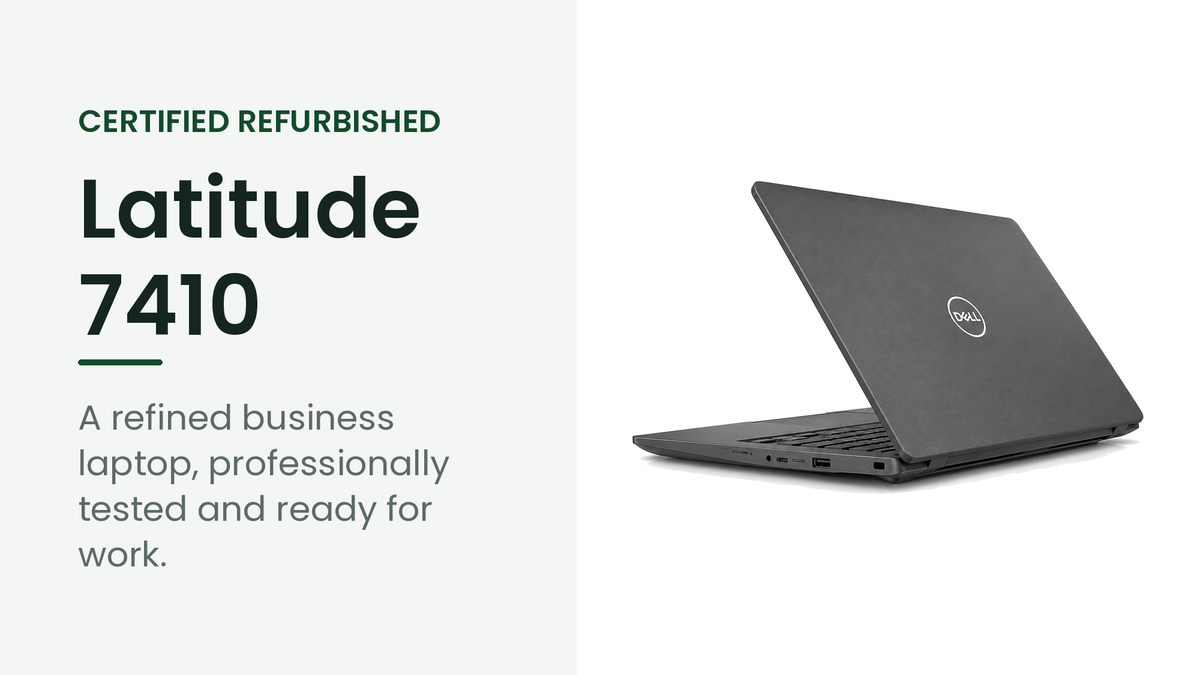 Dell Latitude 7410 refurbished business laptop