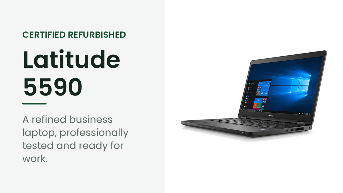 Dell Latitude 5590 refurbished business laptop