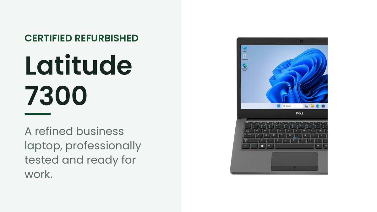 Dell Latitude 7300 refurbished business laptop