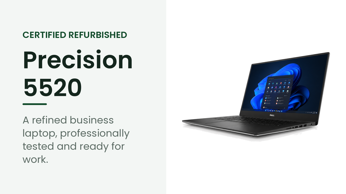 Dell Precision 5520 refurbished business laptop