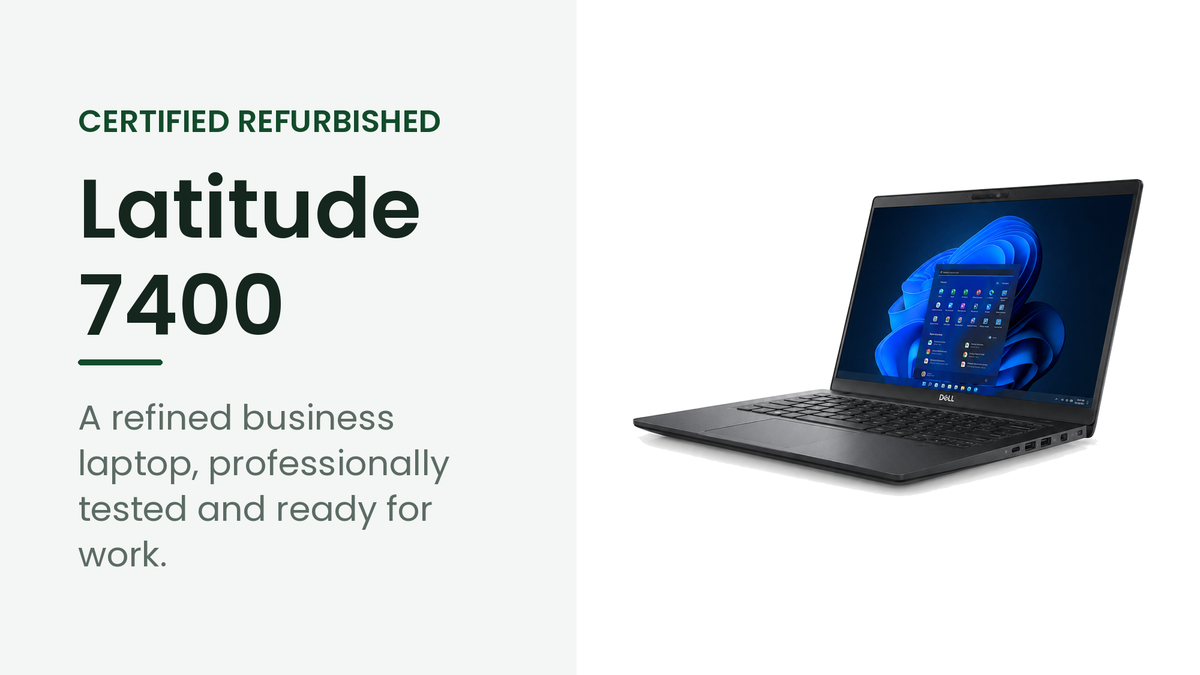 Dell Latitude 7400 refurbished business laptop