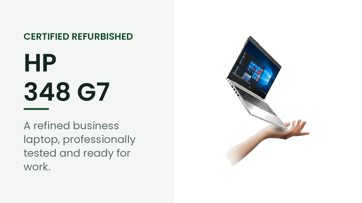 HP HP 348 G7 refurbished business laptop