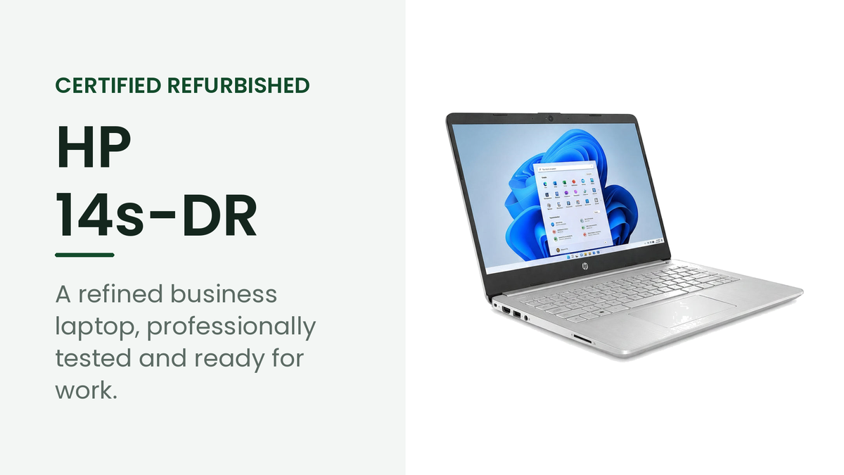 HP HP 14s-DR refurbished business laptop