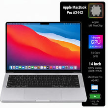 Apple MacBook Pro A2442 Apple M1 Pro | 14 Inch Retina Display macOS Refurbished