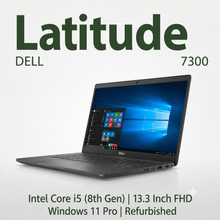Dell Latitude 7300 Intel Core i5 8th Gen | 13.3 Inch FHD Windows 11 Pro Refurbished