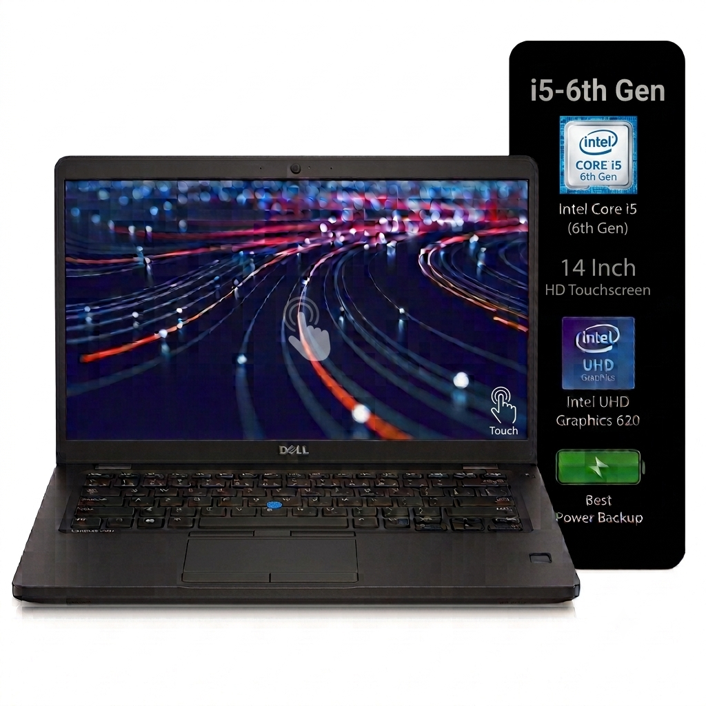 Dell Latitude E7470 Intel Core i5 6th Gen | 14 Inch HD Touchscreen Windows 10 Refurbished