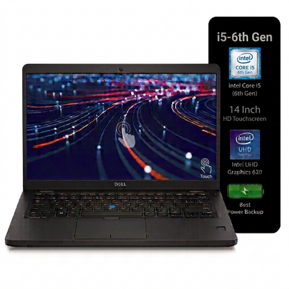 Dell Latitude E7470 Intel Core i5 6th Gen | 14 Inch HD Touchscreen Windows 10 Refurbished