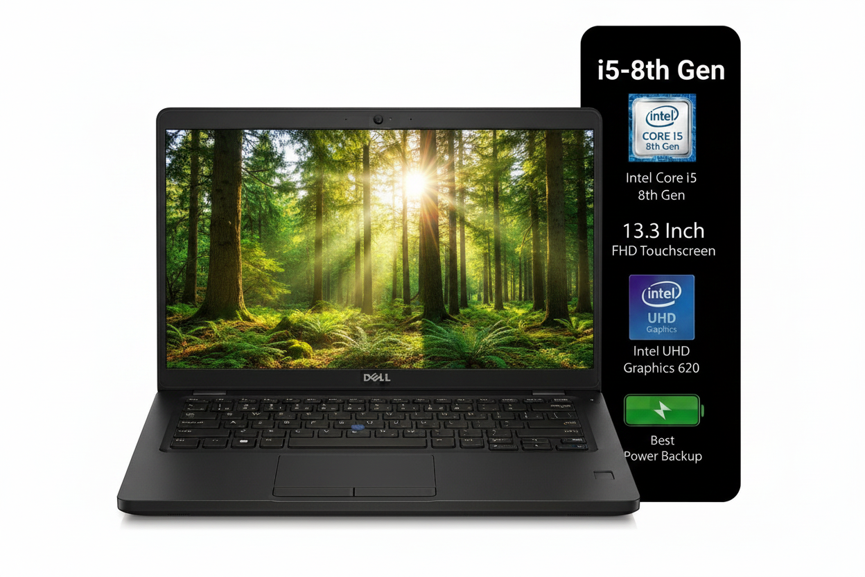 Dell Latitude 7390 Intel Core i5 8th Gen | 13.3 Inch FHD Touchscreen Windows 11 Refurbished