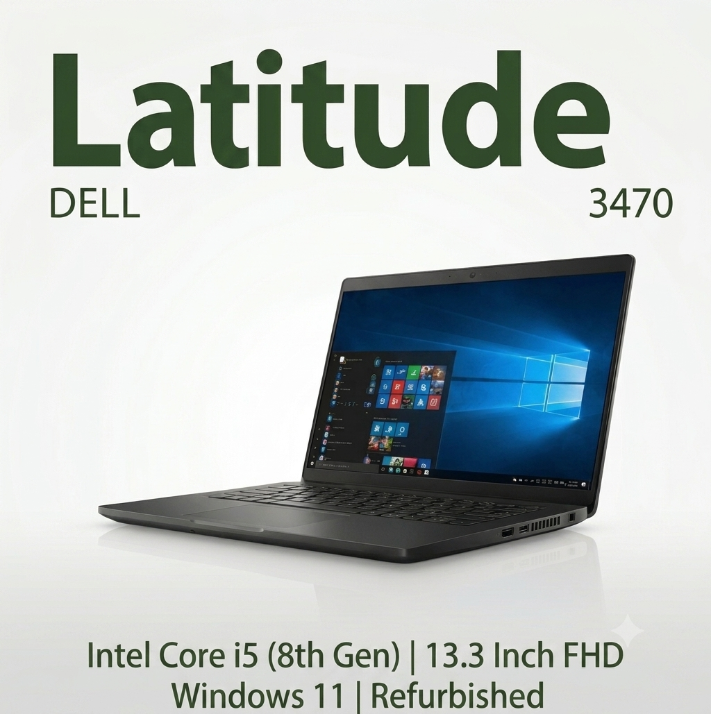 Dell Latitude 7390 Intel Core i5 8th Gen | 13.3 Inch FHD Windows 11 Refurbished