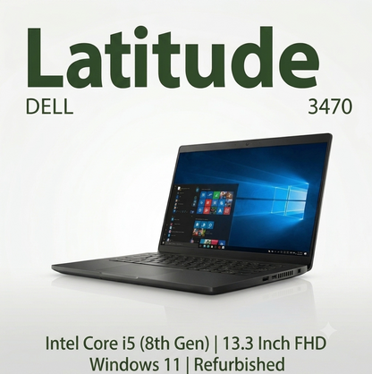 Dell Latitude 7390 Intel Core i5 8th Gen | 13.3 Inch FHD Windows 11 Refurbished