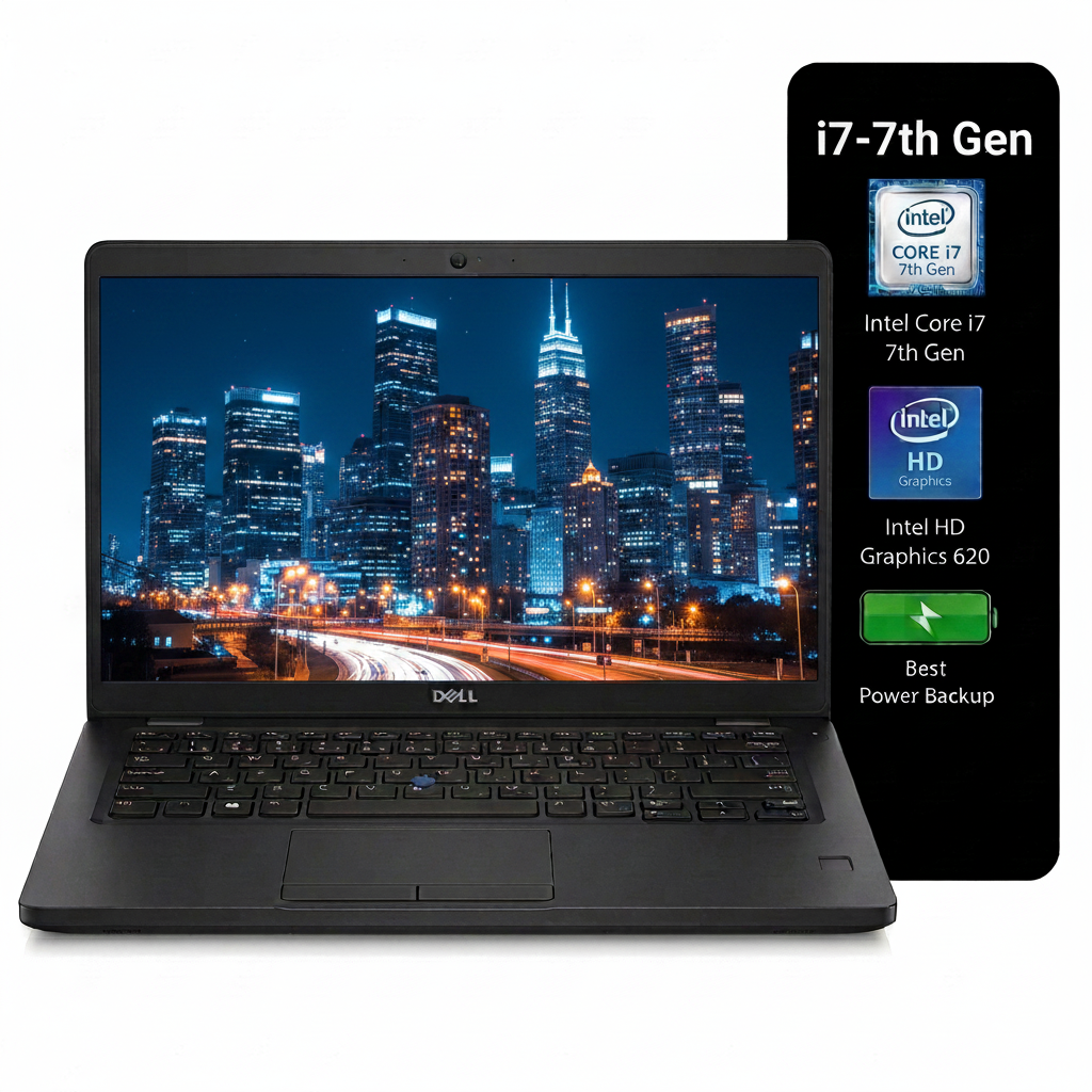 Dell Latitude 5480 Intel Core i7 7th Gen | 14 Inch FHD Windows 10 Refurbished