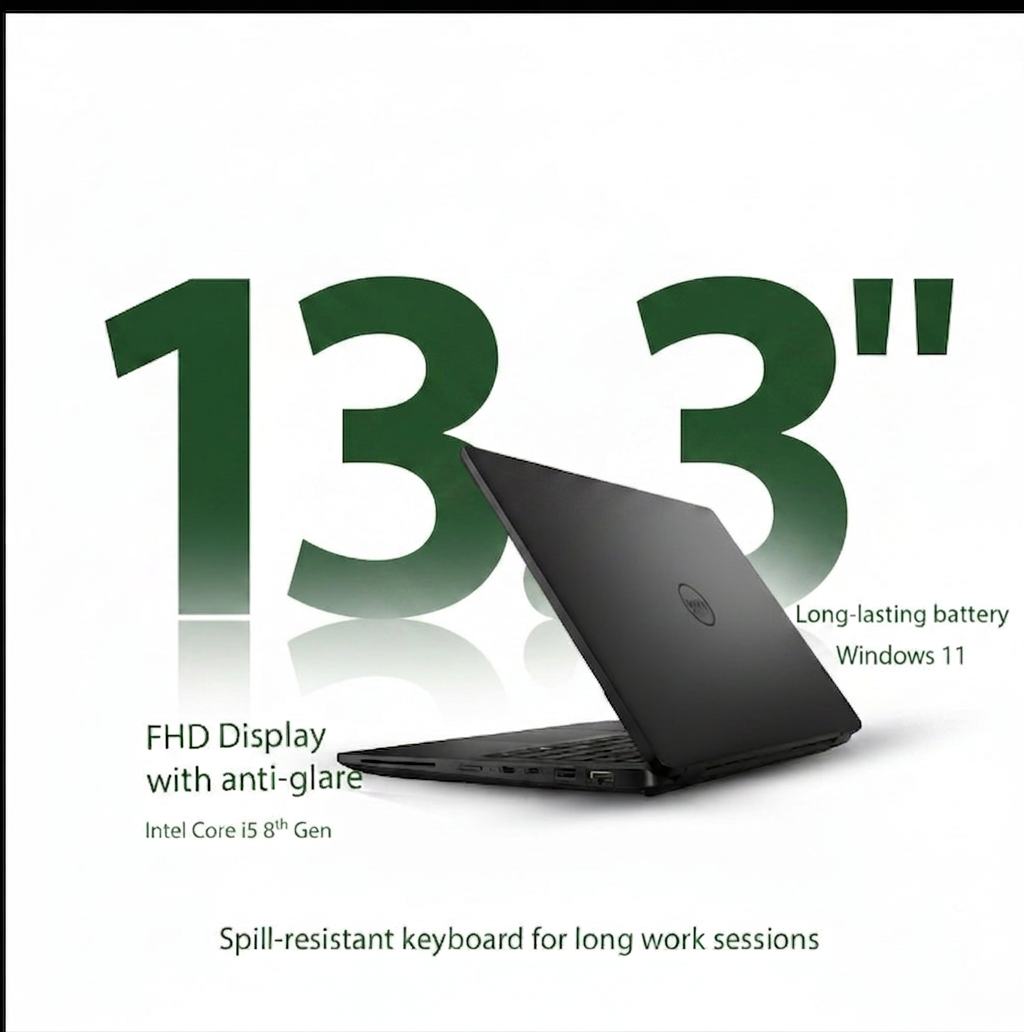 Dell Latitude 7390 Intel Core i5 8th Gen | 13.3 Inch FHD Windows 11 Refurbished