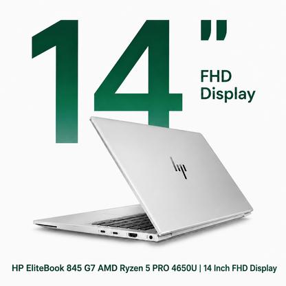 HP EliteBook 845 G7 AMD Ryzen 5 PRO 4650U | 14 Inch FHD Display Windows 11  Refurbished