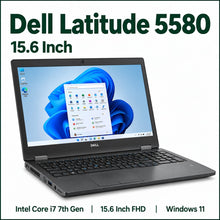 Dell Latitude 5580 Intel Core i7 7th Gen | 15.6 Inch FHD Windows 11 Refurbished