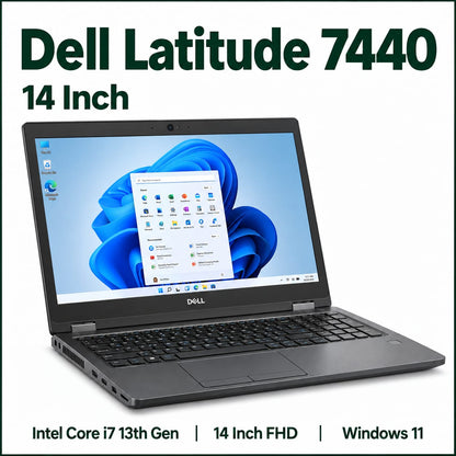 Dell Latitude 7440 Intel Core i7 13th Gen | 14 Inch FHD Windows 11 Refurbished
