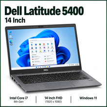 Dell Latitude 5400 Intel Core i7 8th Gen | 14 Inch FHD Windows 11 Refurbished