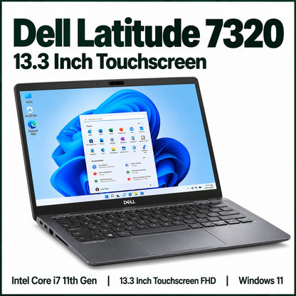 Dell Latitude 7320 Touchscreen Intel Core i7 11th Gen | 13.3 Inch Windows 11