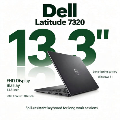 Dell Latitude 7320 Intel Core i7 11th Gen | 13.3 Inch Windows 11 Refurbished