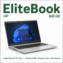 HP EliteBook 840 G8 Intel Core i7 11th Gen | 14 Inch FHD Display Windows 11 Pro Refurbished