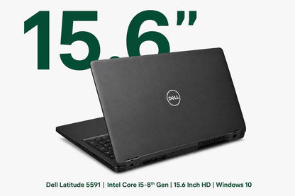 Dell Latitude 5591 Intel Core i5 8th Gen | 15.6 Inch HD Windows 10 Refurbished