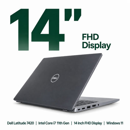 Dell Latitude 7420 Intel Core i7 11th Gen | 14 Inch FHD Windows 11 Refurbished