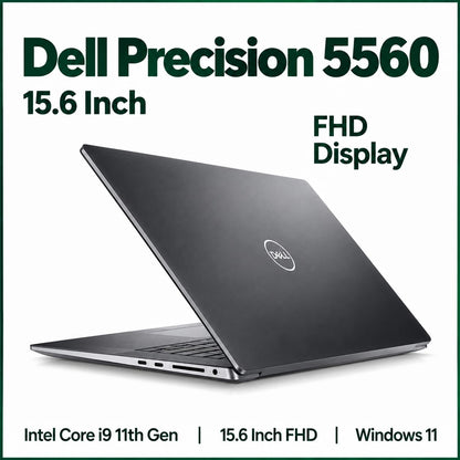Dell Precision 5560 Intel Core i9 11th Gen | 15.6 Inch FHD Windows 11 Refurbished