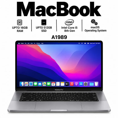 Apple MacBook Pro A1989 Intel Core i7 | 13.3-inch Touch Bar Refurbished