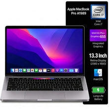 Apple MacBook Pro A1989 Intel Core i7 | 13.3-inch Touch Bar Refurbished