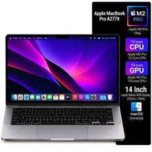MacBook Pro A2779 M2 Pro specifications card