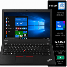 Lenovo ThinkPad X270 Intel Core i5 6th Gen | 12.5 Inch HD Windows 10 Refurbished