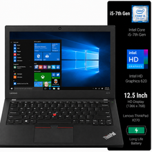Lenovo ThinkPad X270 Intel Core i5 7th Gen | 12.5 Inch HD Windows 10 Refurbished