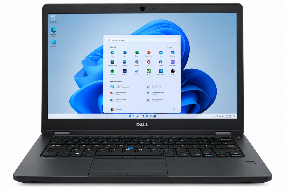 Dell Latitude 5491 Intel Core i7 8th Gen (i7-8850H High Performance H series CPU) | 14 Inch FHD Windows 11 Pro Refurbished