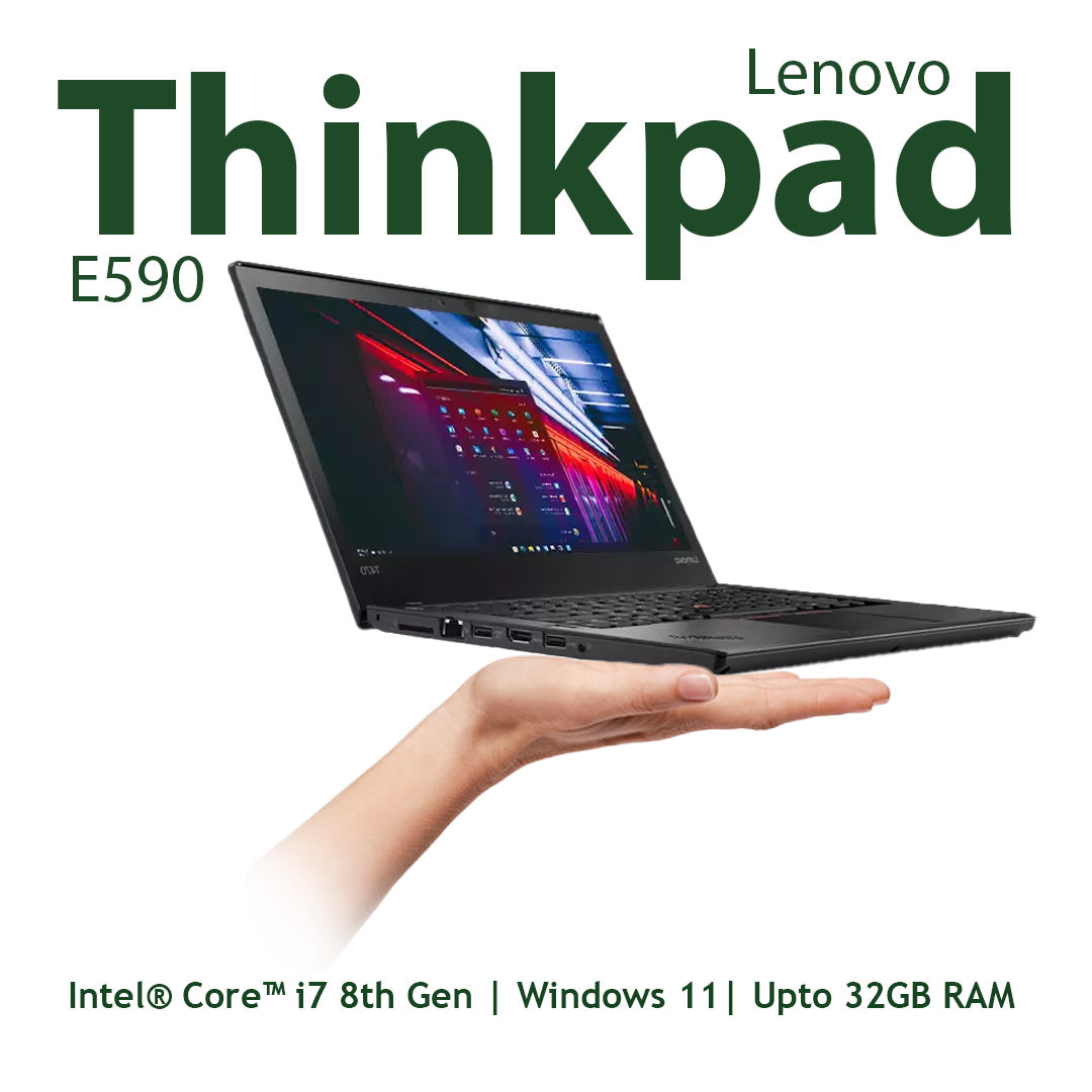 Refurbished Lenovo ThinkPad E590 i7 8th Gen 15.6 Laptop – EzyRefurb