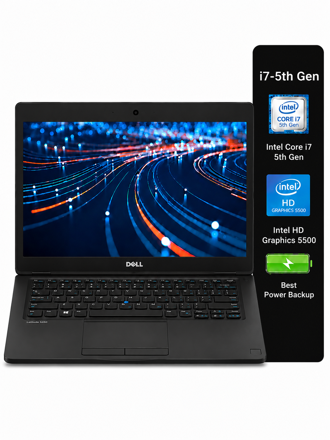 Dell Latitude 5450 Intel Core i7 5th Gen | 14 Inch HD Windows 10 Refurbished