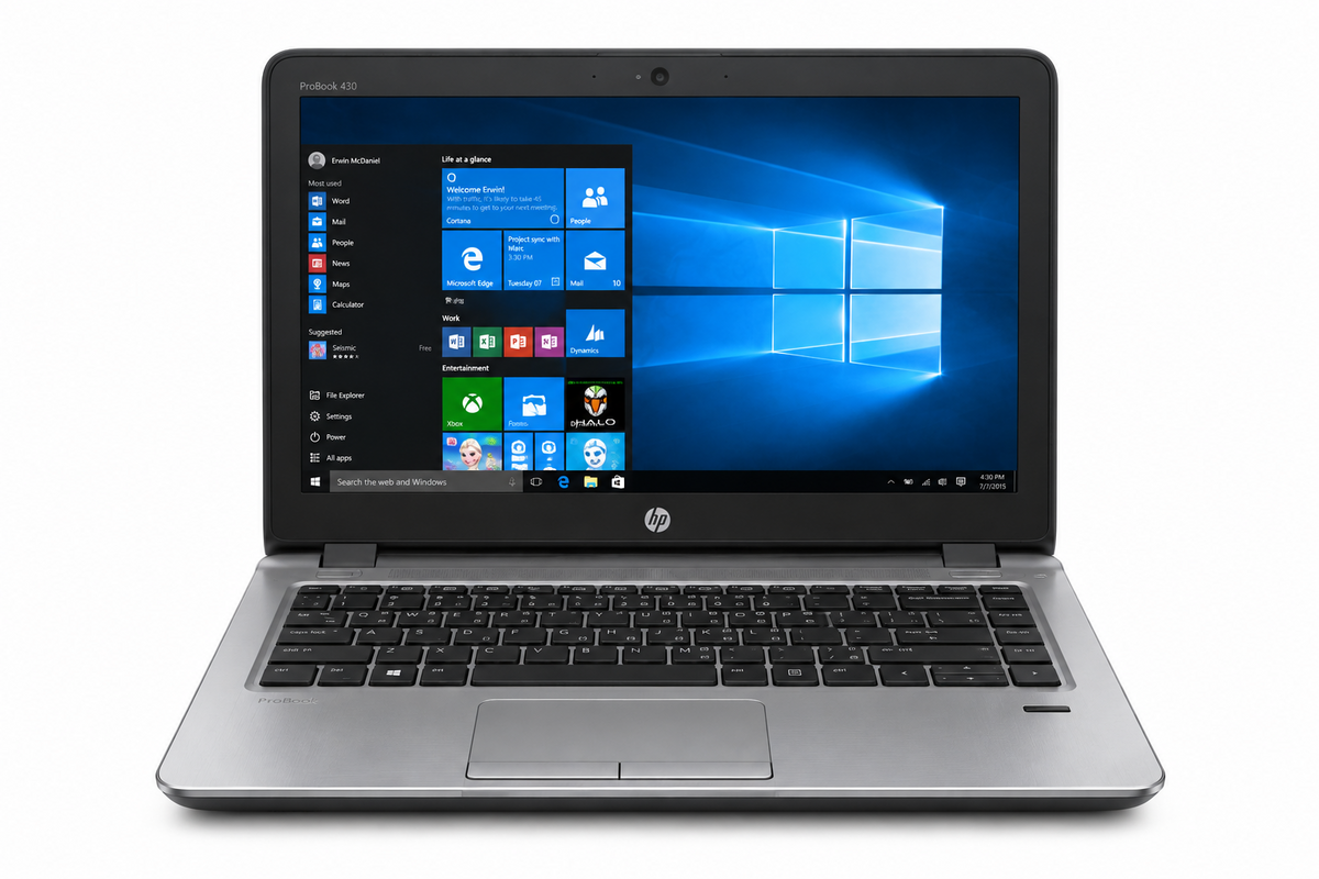 HP ProBook 430 G3 Intel Core i7 6th Gen | 13.3 Inch HD Windows 10 Refurbished