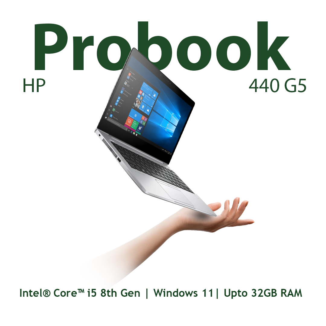 HP ProBook 440 G5 i5 7th gen 14 inch display Refurbished