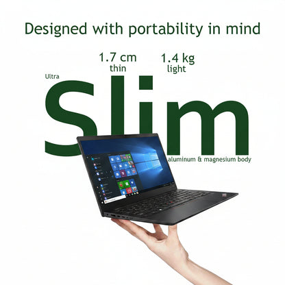 Slim 1.7 cm, 1.4 kg Lenovo ThinkPad E14 with aluminum and magnesium body