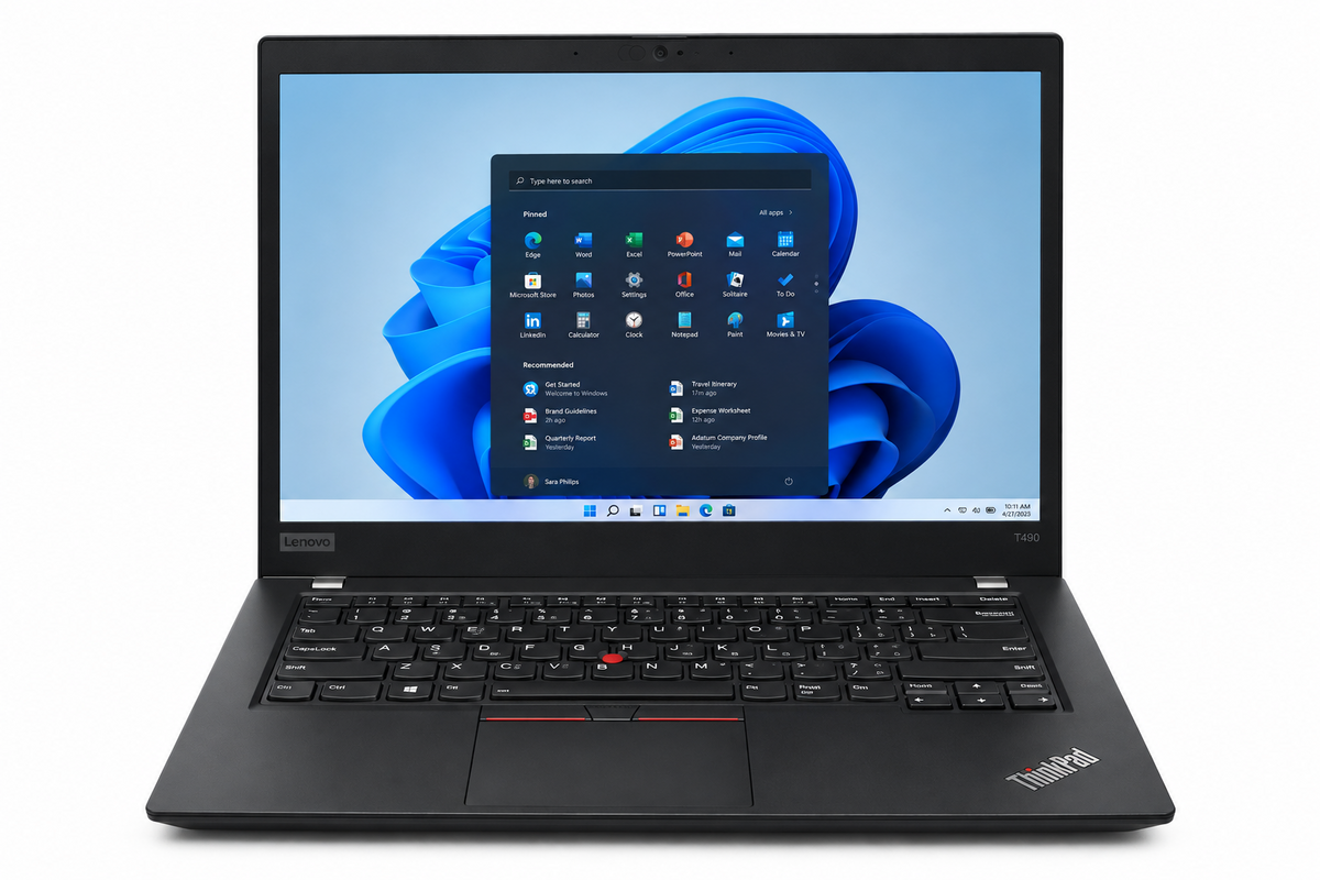 Lenovo ThinkPad T490 Intel Core i7 8th Gen | 14 Inch FHD Touchscreen Windows 11 Refurbished