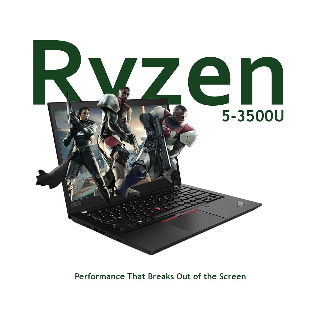 Refurbished Lenovo ThinkPad T495 Ryzen 5 Pro 14 Inch Laptop