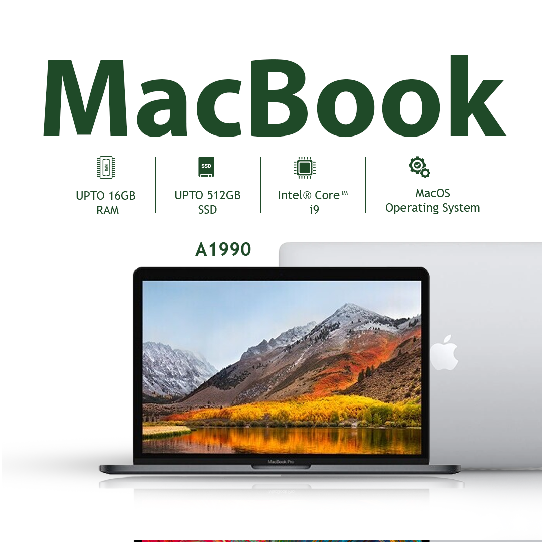 Apple MacBook Pro A1990 Refurbished – i9, 15″ Retina – EzyRefurb