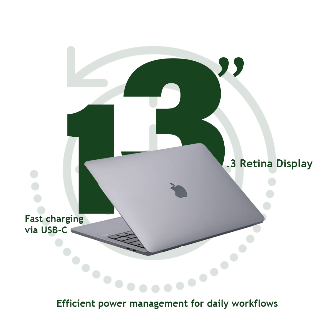 Apple MacBook Pro A1708 I5 13.3 inches Retina Display 2017 Refurbished